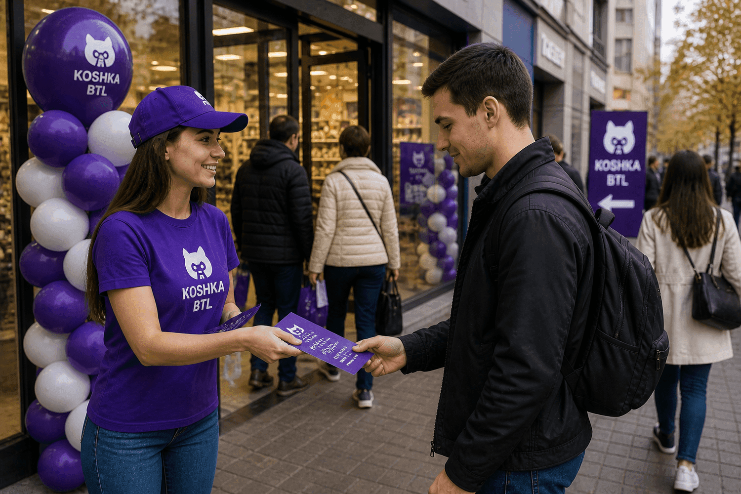 Привлечение клиентов в точку